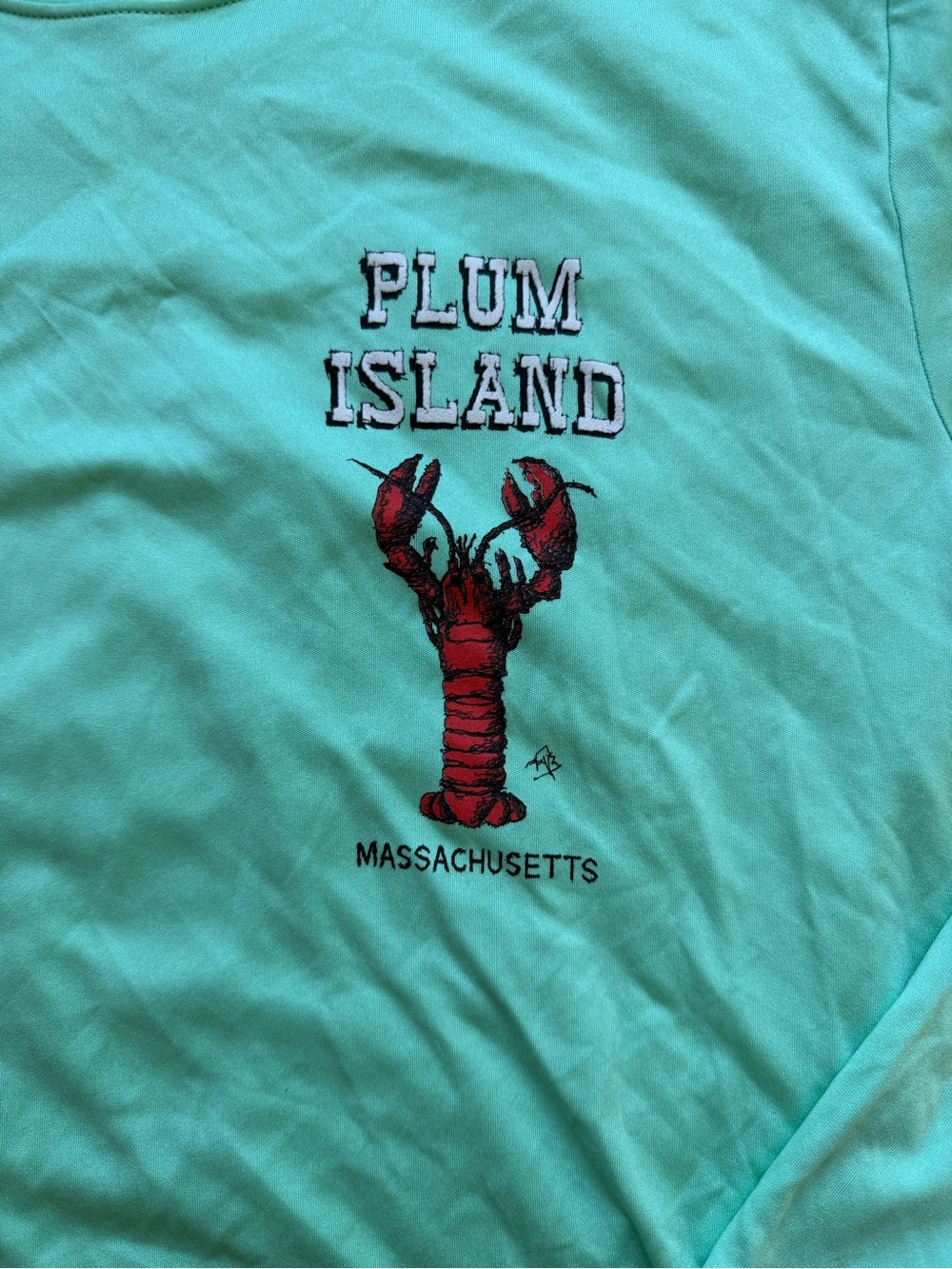 Sport-Tek Long Sleeve Rash guard Tee - Lobster Graphic 50 UPF